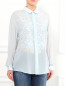 Шелковая блуза с вышивкой Barbara Bui  –  Модель Верх-Низ