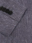 Тонкий пиджак из хлопка и льна Etro  –  Деталь