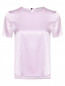 Блуза-футболка из шелка LARDINI  –  Общий вид