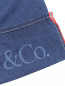 Укороченные джинсы с монограммой Max&Co  –  Деталь