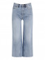 Укороченные джинсы из светлого денима M.i.h Jeans  –  Общий вид