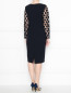 Платье-футляр с полупрозрачными рукавами Marina Rinaldi  –  МодельВерхНиз1