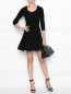 Платье-мини с коротким рукавом Moschino Boutique  –  МодельОбщийВид
