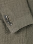Пиджак однобортный из льна LARDINI  –  Деталь