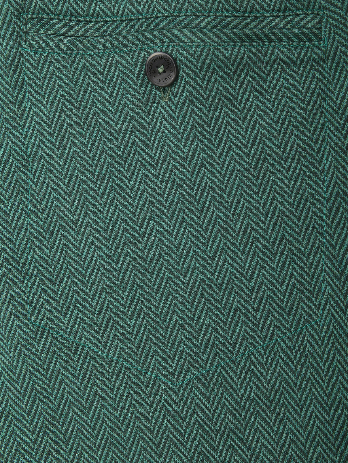 Шорты из хлопка с узором Capobianco  –  Деталь1  – Цвет:  Зеленый