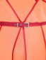 Шелковое платье с контрастной окантовкой Sportmax  –  Деталь