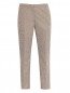 Укороченные брюки из шерсти с узором Rochas  –  Общий вид