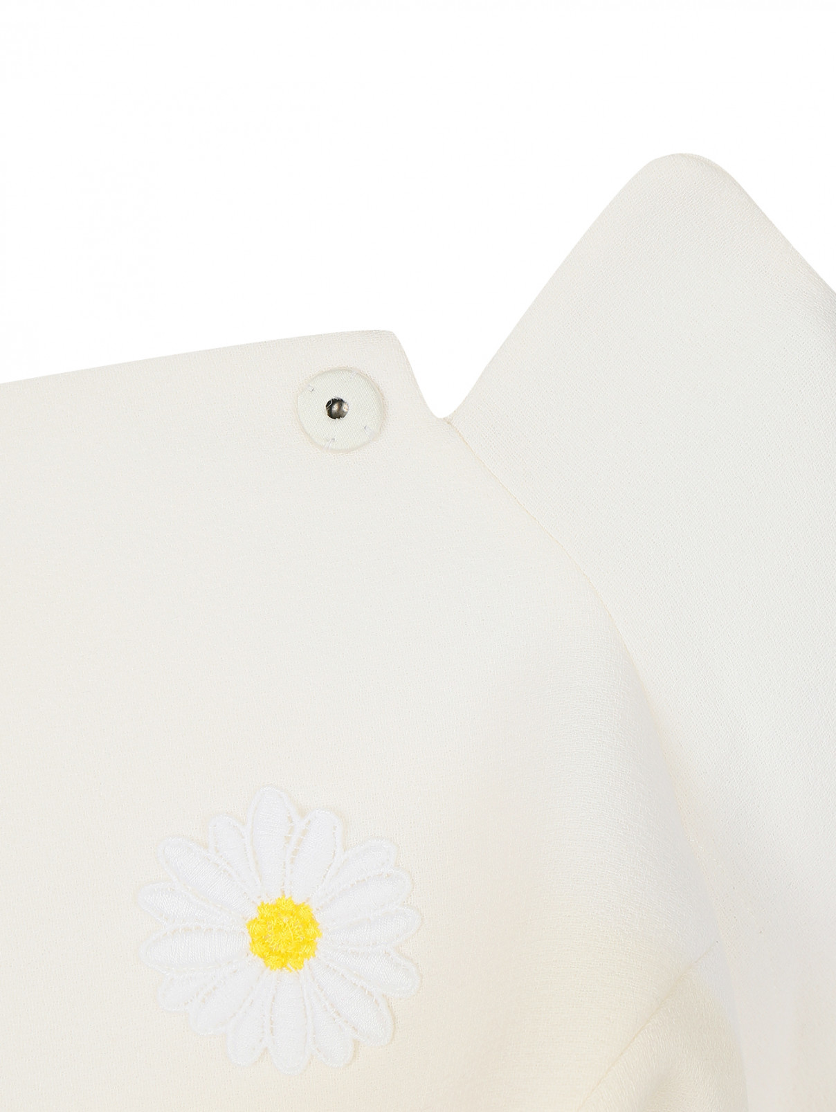 Жакет из шерсти с декоративными элементами Dolce & Gabbana  –  Деталь2  – Цвет:  Белый