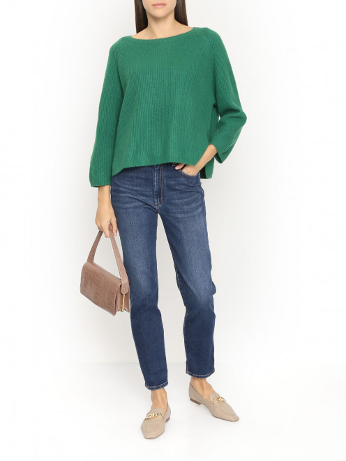Джемпер из кашемира с разрезами Weekend Max Mara - МодельОбщийВид