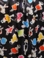 Шелковые шорты с принтом Moschino Couture  –  Деталь