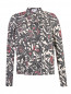 Блуза свободного кроя с узором Suncoo  –  Общий вид