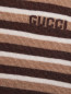 Трикотажные брюки с узором Gucci  –  Деталь