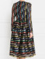 Платье-миди из смешанного шелка с узором Mary Katrantzou  –  Модель Верх-Низ1
