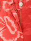 Укороченные джинсы с цветочным узором Marina Sport  –  Деталь1