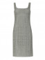 Платье-футляр  из смешанного мохера Moschino  –  Общий вид