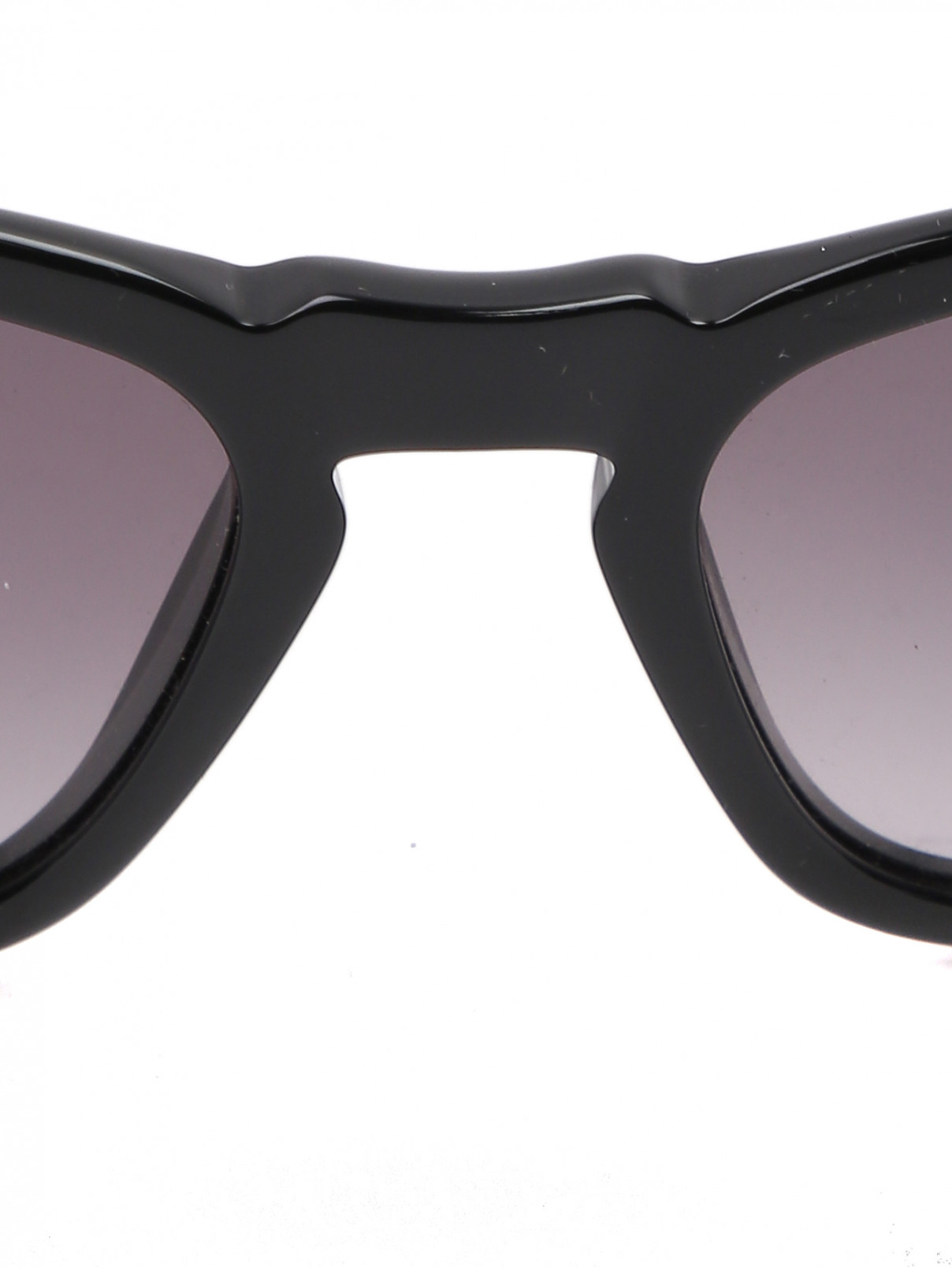 Очки солнцезащитные прямоугольной формы Oscar Magnuson  –  Деталь  – Цвет:  Черный