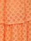 Кружевная юбка-мини из смешанного хлопка Love Moschino  –  Деталь