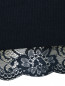 Трикотажное платье с аппликацией из кристаллов Ermanno Scervino Junior  –  Деталь1