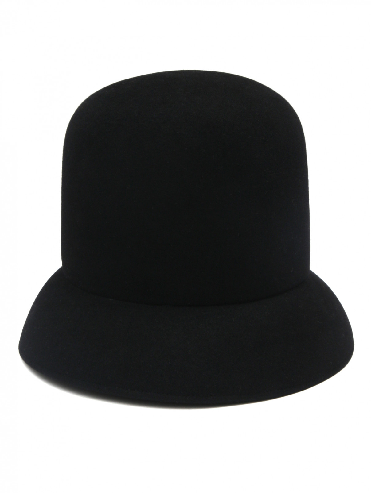 Фетровая шляпа из шерсти Nina Ricci  –  Обтравка1  – Цвет:  Черный