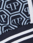 Брюки из трикотажа с узором и лампасами Philipp Plein  –  Деталь1