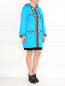 Пальто на молнии с капюшоном Moschino  –  Модель Общий вид