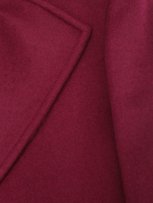 Пальто из шерсти с поясом - Деталь1