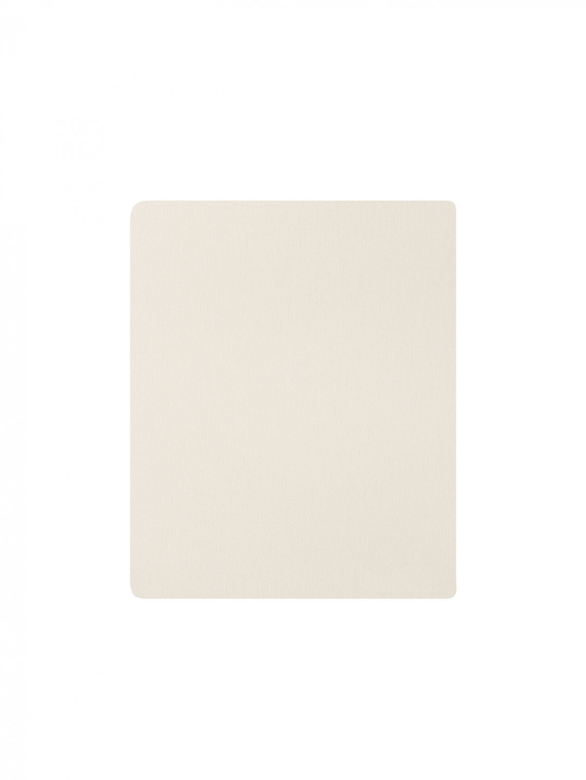 Шарф из смешанного хлопка с логотипом Weekend Max Mara  –  Общий вид  – Цвет:  Белый