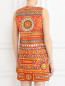 Платье из хлопка с узором Moschino Couture  –  Модель Верх-Низ1