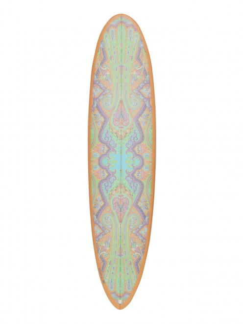 Доска для серфинга с узором пейсли - Общий вид