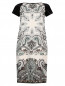 Шерстяное платье с принтом "пейсли" Etro  –  Общий вид