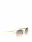 Cолнцезащитные очки в металлической оправе Linda Farrow  –  Обтравка1