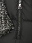 Двубортное пальто с узором Karl Lagerfeld  –  Деталь1