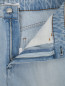 Укороченные джинсы из светлого денима Sonia Rykiel  –  Деталь1