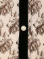 Блуза из шелка с бантом и контрастными пуговицами Philosophy di Lorenzo Serafini  –  Деталь