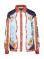 Утепленная стеганая куртка с узором Philosophy di Lorenzo Serafini  –  Общий вид