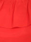 Однотонный топ из смешанного шелка Red Valentino  –  Деталь