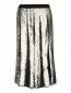 Юбка-миди из шелка декорированная пайетками Manoush  –  Общий вид
