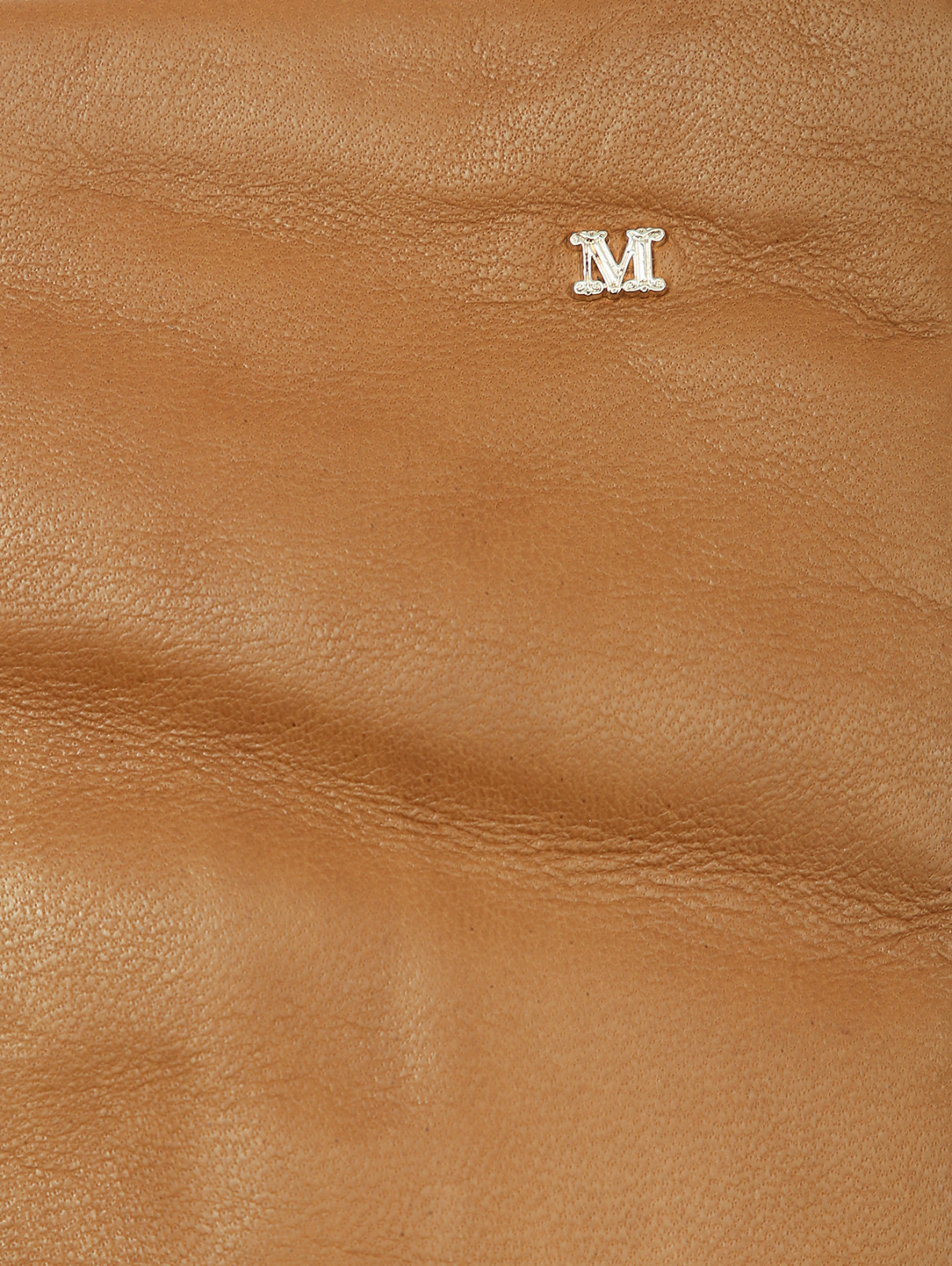 Кожаные перчатки Max Mara  –  Деталь1  – Цвет:  Коричневый