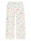 Широкие брюки с цветочным узором Il Gufo  –  Общий вид