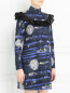 Платье из хлопка с узором Stella Jean  –  Модель Верх-Низ