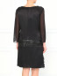 Платье из шелка с фактурными вставками Philosophy di Alberta Ferretti  –  Модель Верх-Низ1
