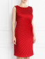 Платье из плиссированной ткани Marina Rinaldi  –  Модель Верх-Низ
