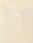Трикотажные шорты из шерсти с кружевной отделкой Ermanno Scervino  –  Деталь