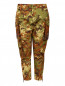 Укороченные брюки с узором и накладными карманами Dsquared2  –  Общий вид