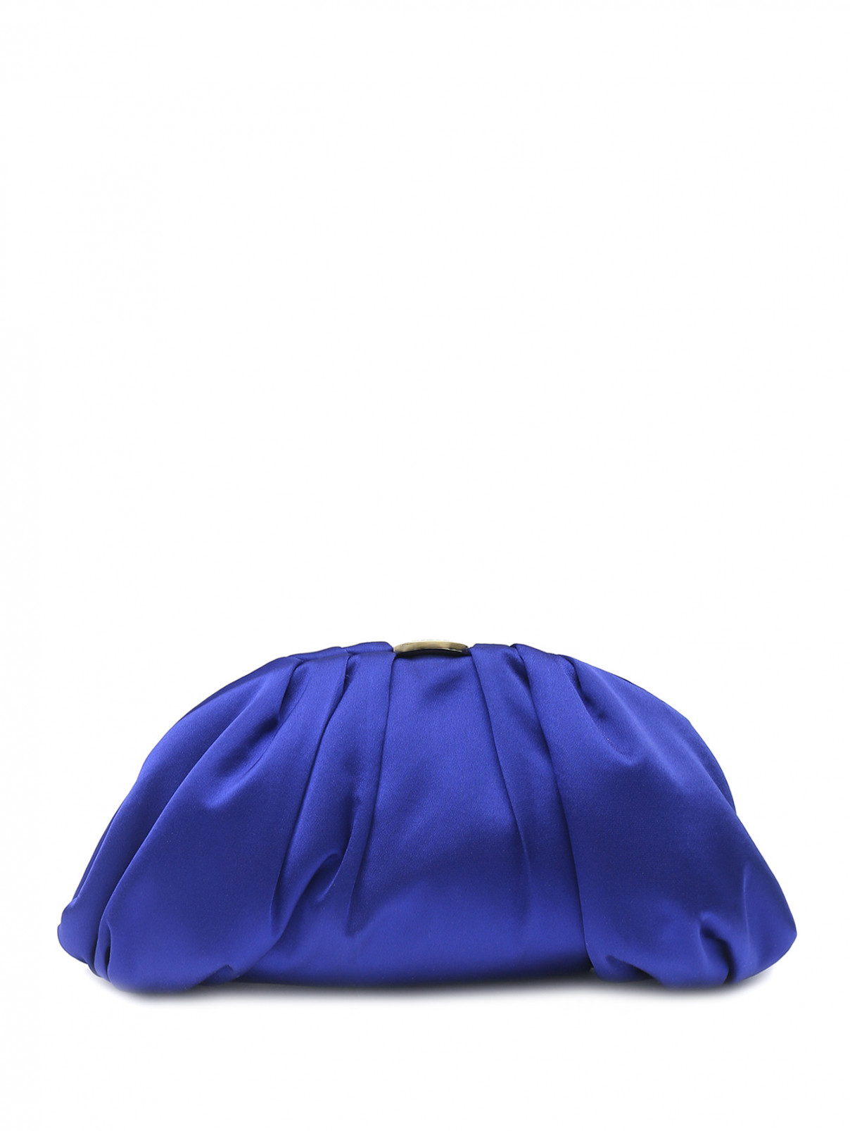 Сумка-клатч с цепочкой Luisa Spagnoli  –  Общий вид  – Цвет:  Синий