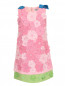 Платье А-силуэта с цветочным декором MiMiSol  –  Общий вид