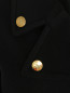 Пальто из шерсти и кашемира с накладными карманами Moschino Boutique  –  Деталь