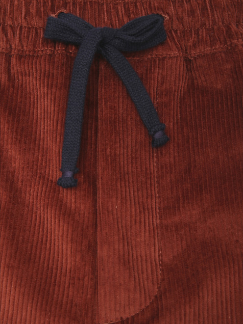 Вельветовые брюки из хлопка - Деталь