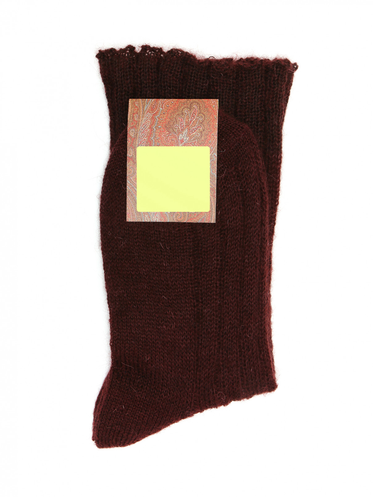 Носки из смешанного мохера Etro  –  Общий вид  – Цвет:  Красный