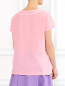 Шелковая блуза на молнии Moschino Boutique  –  Модель Верх-Низ1